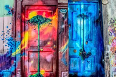 Val paraiso, street art